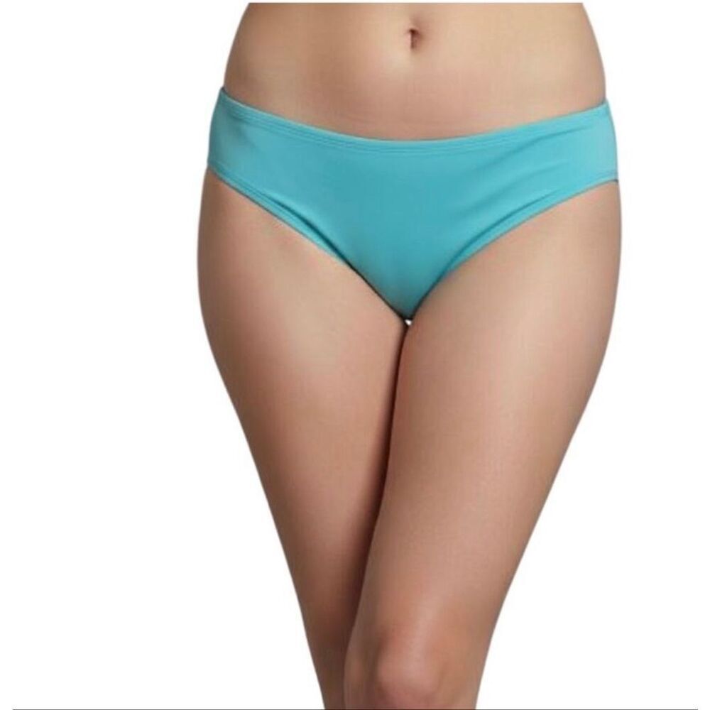 Ruby Ribbon La Jolla Bikini Bottoms Aquamarine XXL New